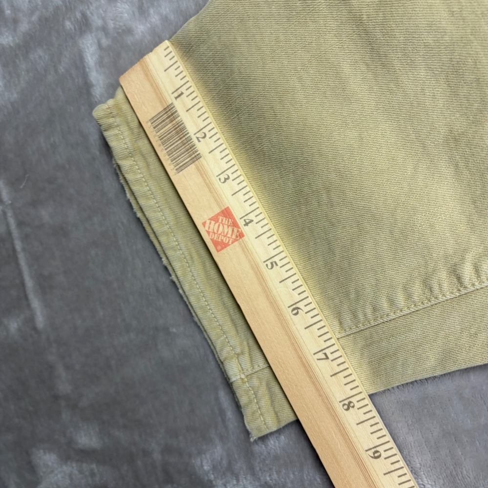 Mother Superior Jeans The Ditcher Utility Flood Pale Green Size 28 Straight Leg - Picture 8 of 16